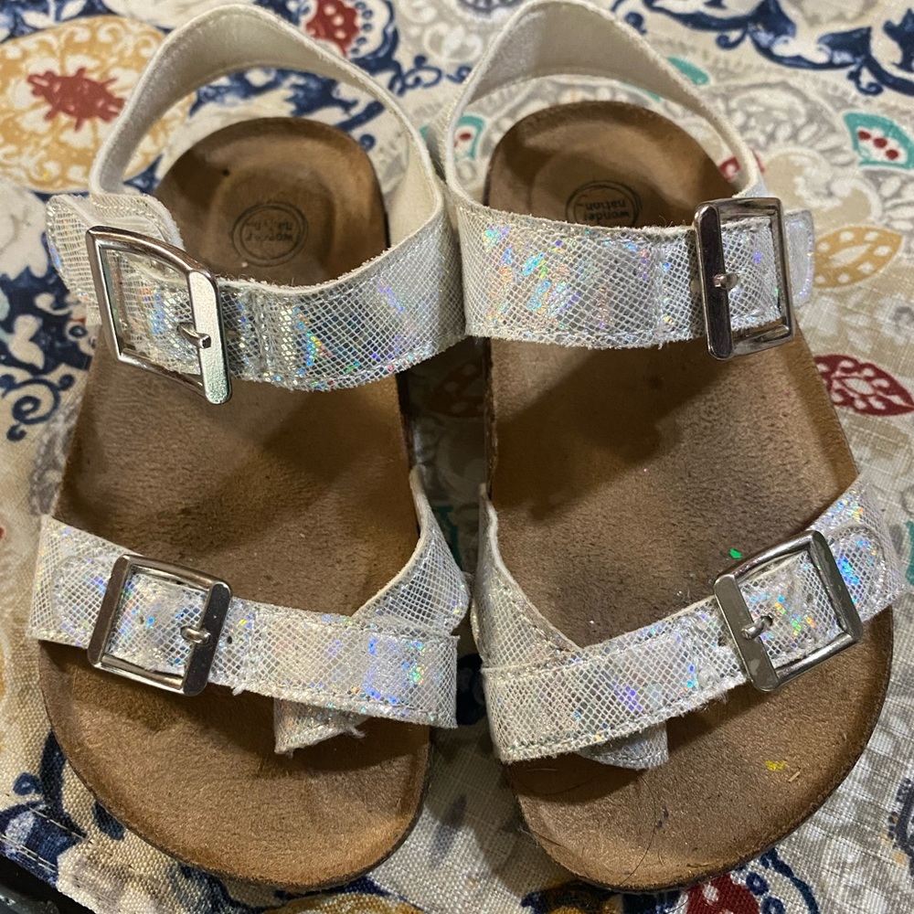 Silver Sandals